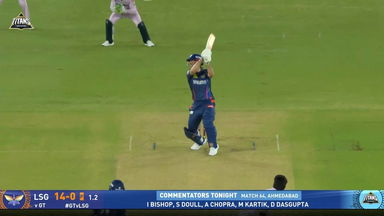 IPL 2025 M64: GT vs LSG - Mitchell Marsh Six