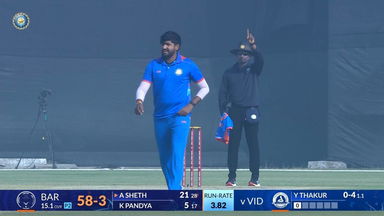 Vijay Hazare Trophy 2025-26, Baroda vs Vidarbha: Yash Thakur shines with superb spell of 4/6