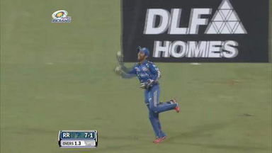 IPL 2012 Match 12 – MI vs RR: Wickets