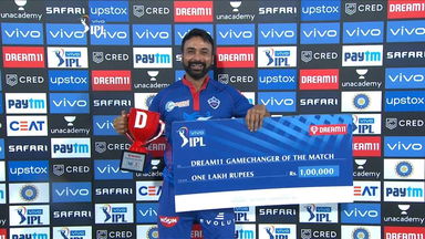 M13: DC vs MI – Dream11 GameChanger of the Match – Amit Mishra