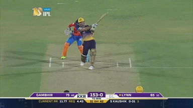 M3: GL vs KKR – Chris Lynn Six