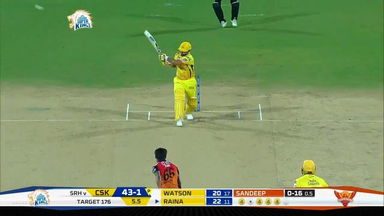 M41: CSK vs SRH – Suresh Raina Six