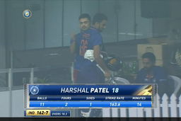 IND vs NZ 2021, 3RD T20I : Harshal Patel Wicket