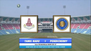 Syed Mushtaq Ali Trophy 2021-22, Tamil Nadu vs Pondicherry: Highlights