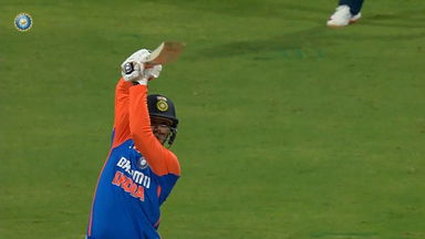 Abhishek, Tilak on fire: Smash 6,6,6,4 off Overton