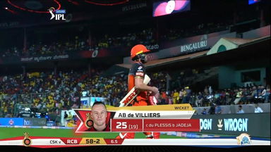M39: RCB vs CSK – AB de Villiers Wicket