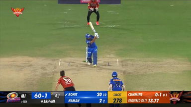 M08: SRH vs MI – Rohit Sharma Six