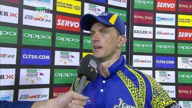 CLT20 2014 M17: KXIP vs COB  –   Interview – Dane Vilas
