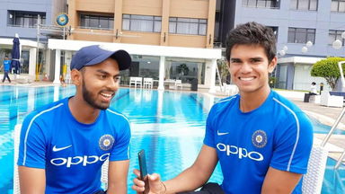 In conversation with U19 boys Arjun Tendulkar & Atharwa Taide