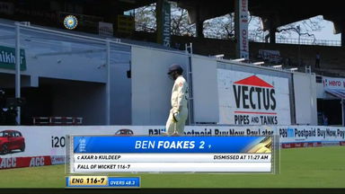 IND vs ENG 2021, 2nd Test, Day 4: Ben Foakes Wicket