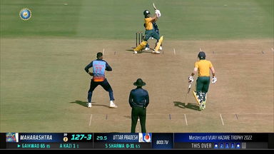 Vijay Hazare Trophy 2022, Maharashtra VS Uttar Pradesh: Super sixes