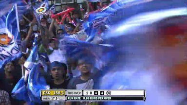 Match 49 MI vs CSK – Bravo's Wicket