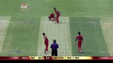 Q5: T&T vs UVA –  Lendl Simmons six