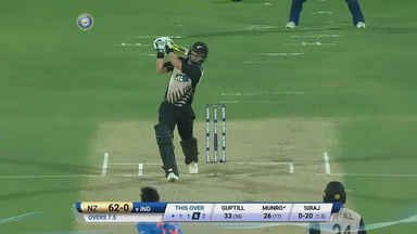 IND vs NZ 2017, 2nd T20I: Colin Munro Six