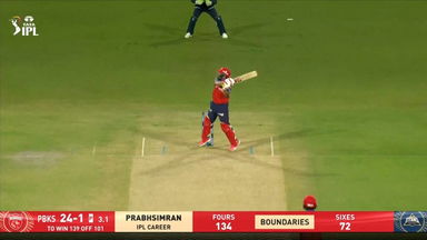 IPL 2026 M04: PBKS vs GT - Prabhsimran Singh Six