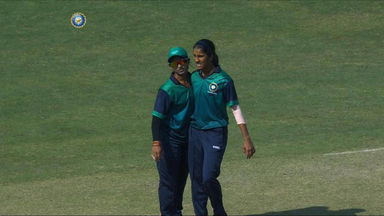Women's Challenger Trophy 2017-18, Match 02: Ind Green vs Ind Red -  Fall of wickets