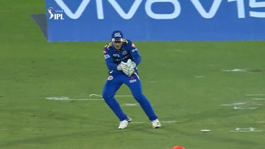 M19: SRH vs MI – Siddarth Kaul Wicket
