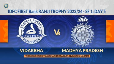 Ranji Trophy 2023/24, Vidarbha vs Madhya Pradesh, SF 1, Day 5: Match Highlights