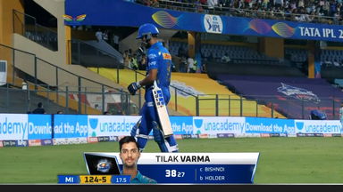M37: LSG vs MI – Tilak Varma Wicket