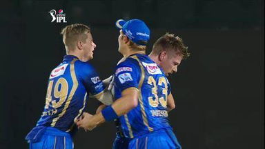 M36: RR vs DD – Fall Of Wickets