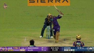 IPL 2026 M60: KKR vs GT - Angkrish Raghuvanshi Six
