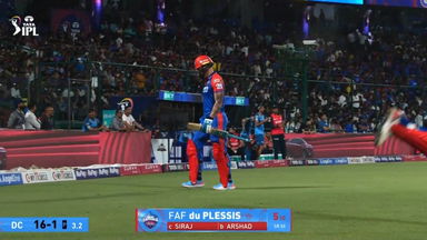 IPL 2025 M60: DC vs GT - Faf Du Plessis Wicket