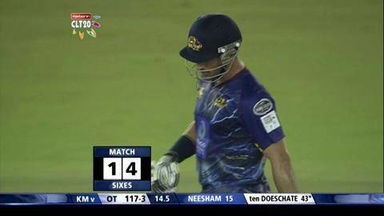 Q3: KM vs OT  – Ryan ten Doeschate Six
