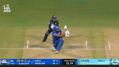 IPL 2025 Eliminator: GT vs MI - Rohit Sharma Six