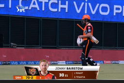 M28: RR vs SRH – Jonny Bairstow Wicket