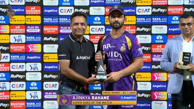 IPL 2026 M70: KKR vs DC - Angel One Super Sixes of the Match - Ajinkya Rahane