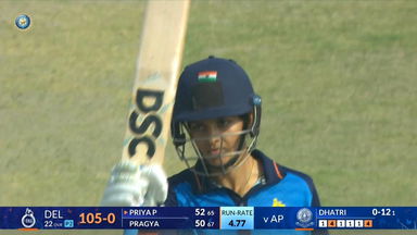 Senior Women’s One Day Trophy 2026 SF1, Delhi vs Andhra: Priya Punia's fluent 60 (77)