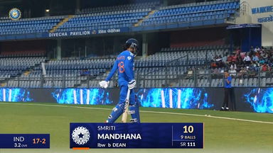 IND-W vs ENG-W 2023, 2ND T20I: Smriti Mandhana Wicket