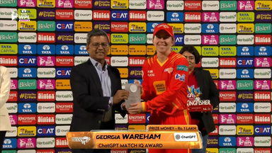 ChatGPT Match IQ Award: Eliminator, Gujarat Giants vs Delhi Capitals, WPL 2026: Georgia Wareham