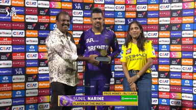 IPL 2025 M25: CSK vs KKR - Player of the Match - Sunil Narine