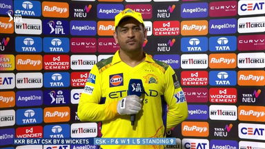 IPL 2025 M25: CSK vs KKR - MS Dhoni Interview