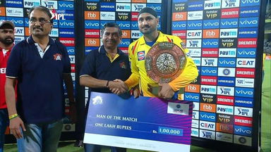 M18: CSK vs KXIP – Man of the Match – Harbhajan Singh