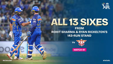 143(65): The best of Rohit and Rickelton's sizzling stand vs LSG