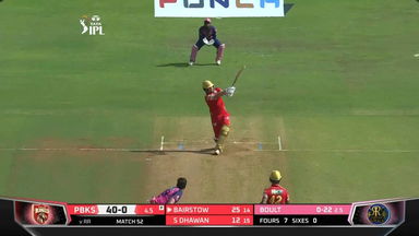M52: PBKS vs RR – Jonny Bairstow Six