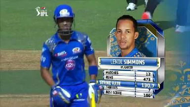 M23: MI vs SRH – Lendl Simmons 51