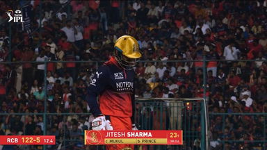 IPL 2026 M23: RCB vs LSG - Jitesh Sharma Wicket