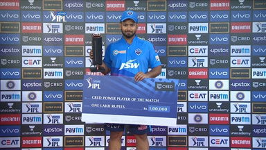 M46: MI vs DC  – CRED Power Player of the Match – Rishabh Pant