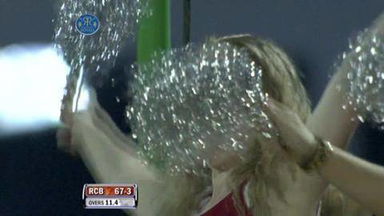 Match 30 RR vs RCB – Gayle's Wicket