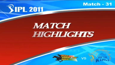 IPL 2011 Match 31 Highlights PWI vs CSK