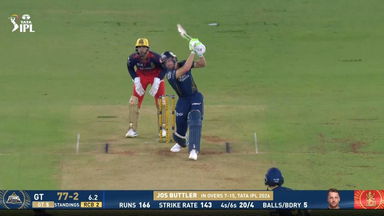 IPL 2026 M42: GT vs RCB - Jos Buttler Six