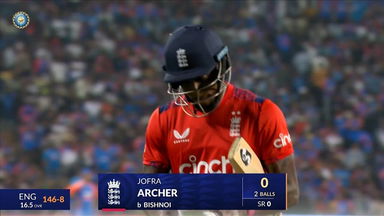 IND vs ENG 2025, 4th T20I: Jofra Archer Wicket