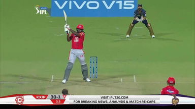 M06: KKR vs KXIP – Chris Gayle Six