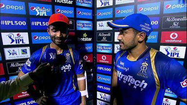 M36: RR vs DD – Ajinkya Rahane & Karun Nair Interview