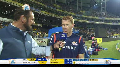 M27: CSK vs MI –  James Pamment Interview