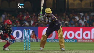 M30: RCB vs KKR – Andre Russell Six