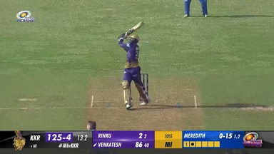M22: MI vs KKR –  Venkatesh Iyer Six